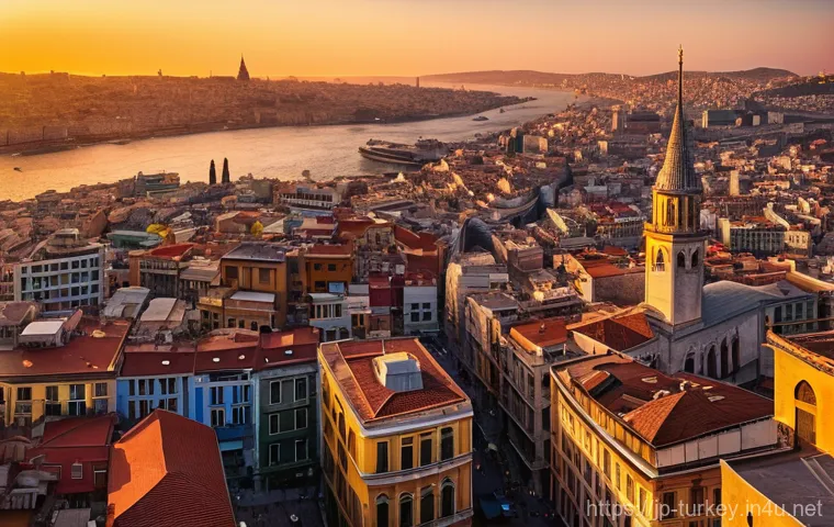 튀르키예 갈라타 타워 전망대 - Here are three detailed image prompts in English, adhering strictly to your guidelines: